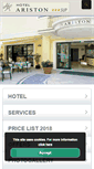 Mobile Screenshot of hotelaristonmisano.com